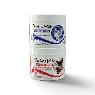 کرم سفید کننده و آبرسان شیر الاغ برند وکالی(Donkey Milk Whitening Cream) ۱۱۵ گرم