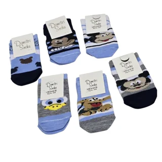 جوراب مچی نوزاد Dimitri Socks طرح میکی موس