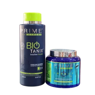 پک کراتین مو Bio Tanix مدل Impact | Prime Pro Extreme