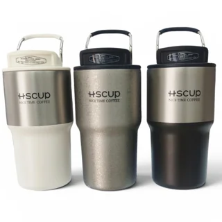 تراول ماگ استیل برندHSCUP دو حالته با استیل 316 و مخزن 550 میلی لیتر کد 236