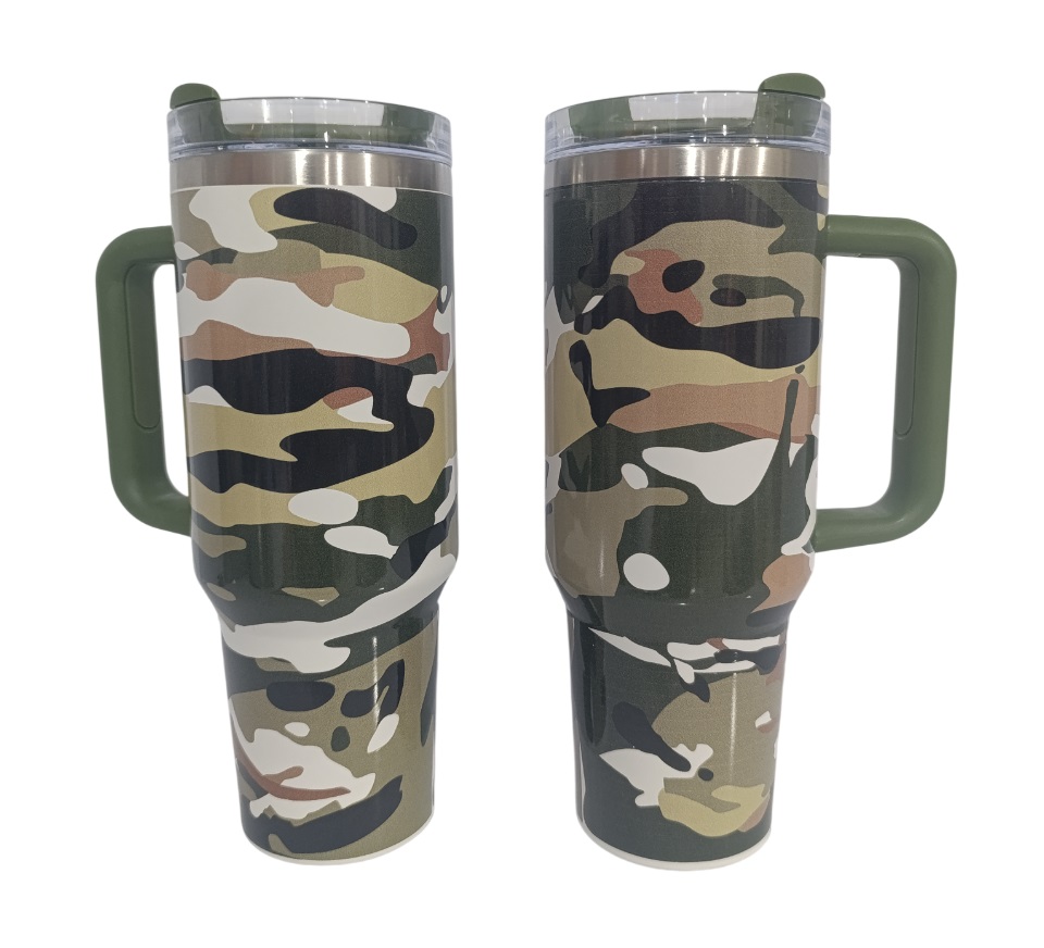 تراول ماگ 800میلی لیتر برند MSZM SHUI ZHI MI با طرح ارتشی کد 111