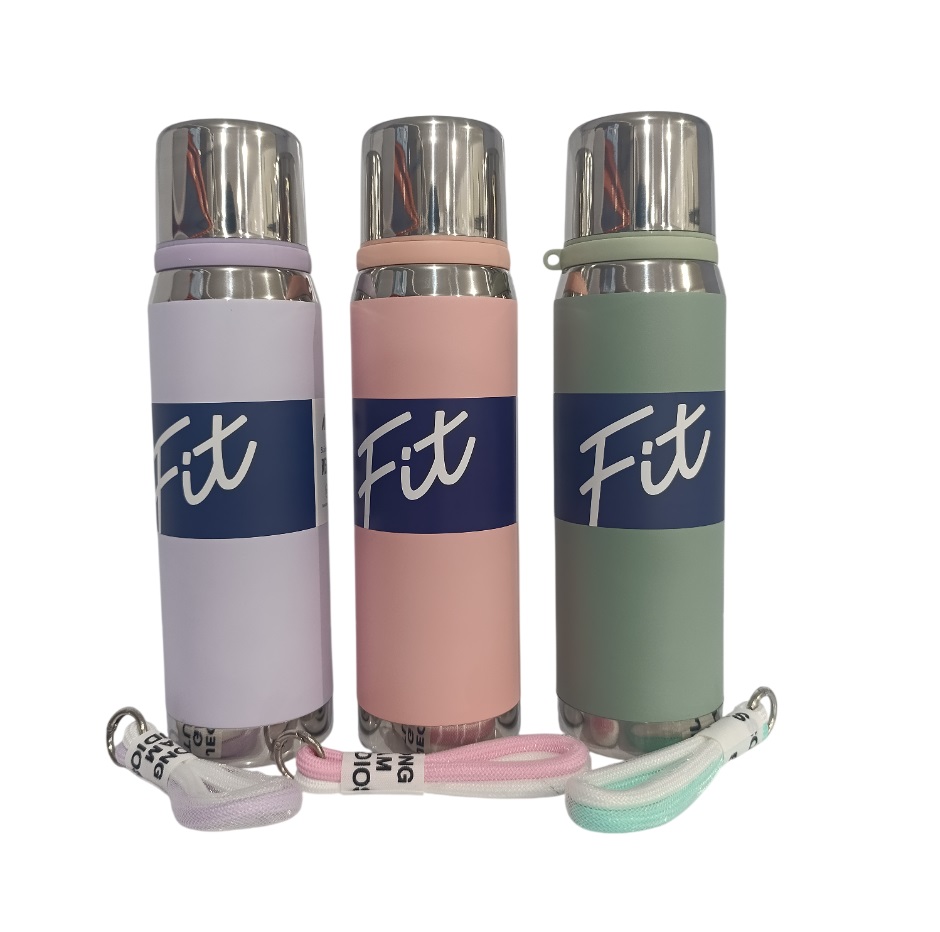 فلاسک استیل 316 -700 میلی لیتر مدل Fit با بندGOOD DAY کد148